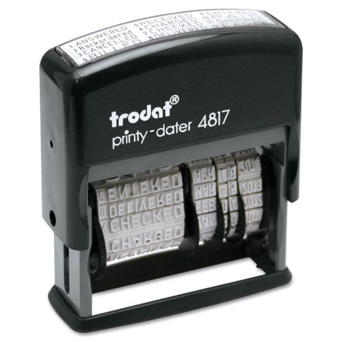 Printy Economy 12-Message Date Stamp