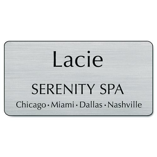 Customized Engraved Name Badge