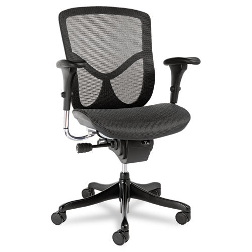 Alera EQ Series Ergonomic Multifunction Mid-Back Mesh Chair