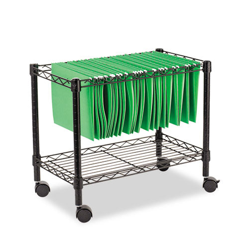 One-Tier File Cart for Side-to-Side Filing