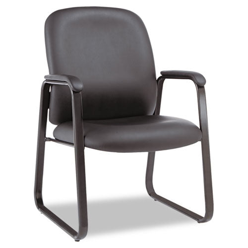 Alera Genaro Bonded Leather High-Back Guest Chair