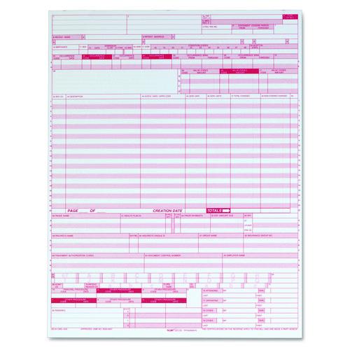UB04 Hospital Insurance Claim Form for Laser Printers