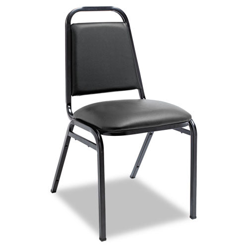 Padded Steel Stacking Chair
