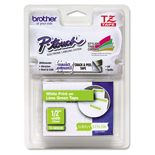 TZ Standard Adhesive Laminated Labeling Tape
