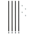 Stackable Posts For Wire Shelving