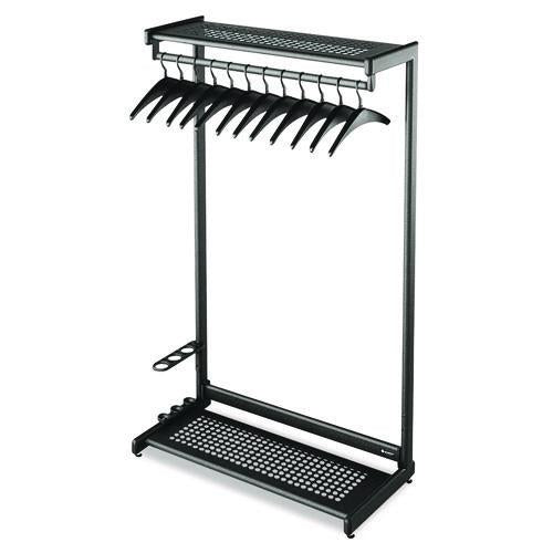 Single-Sided Rack with Two Shelves