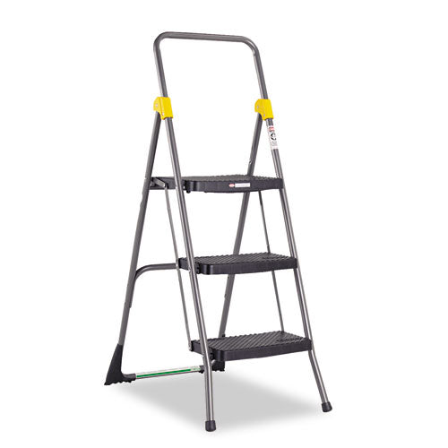 Commercial 3-Step Folding Stool