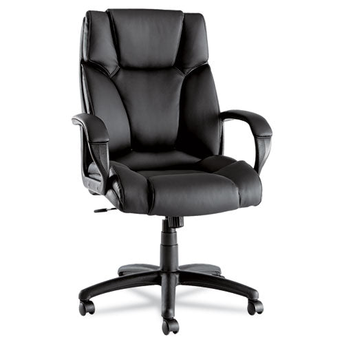 Alera Fraze Series Executive High-Back Swivel/Tilt Bonded Leather Chair