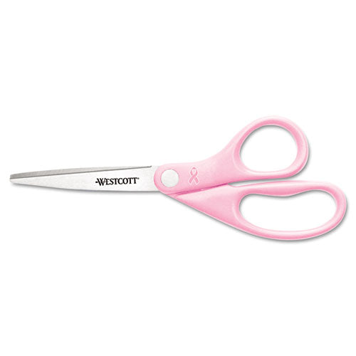 All Purpose Pink Ribbon Scissors