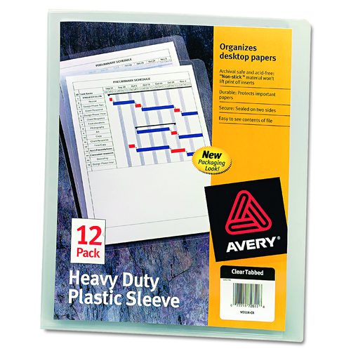 Heavy-Duty Plastic Sleeves