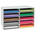 Classroom Construction Paper Storage