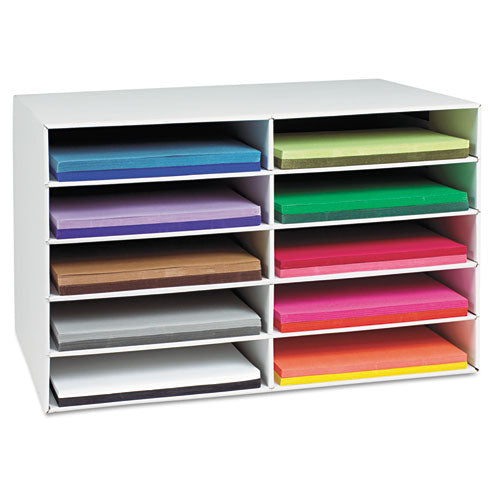 Classroom Construction Paper Storage