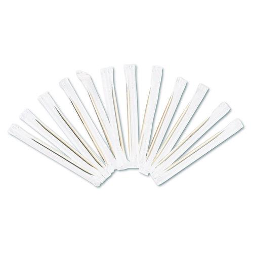 Cello-Wrapped Round Wood Toothpicks