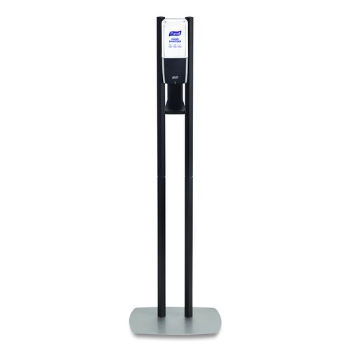 ES10 Dispenser Floor Stand with Automatic Hand Sanitizer Dispenser