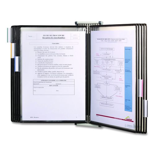 Wall Unit Reference Starter Set with Antimicrobial Display Pockets