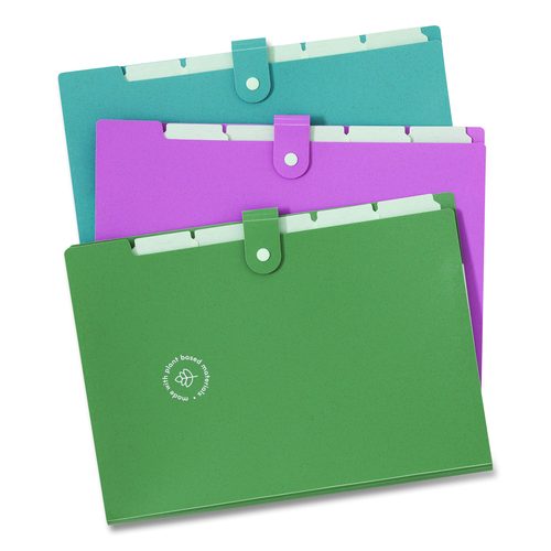U-Eco Six-Pocket Expandable Folder