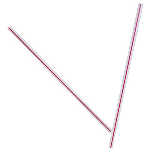 Unwrapped Hollow Stir-Straws