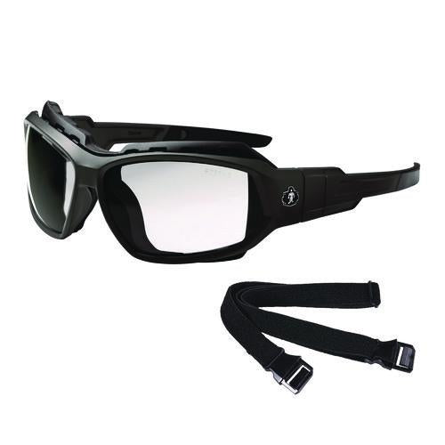 Skullerz LOKI Anti-Scratch/Anti-Fog Convertible Safety Spoggles with Strap