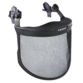 Skullerz 8989 Mesh Face Shield with Adapter for Hard Hat and Safety Helmet
