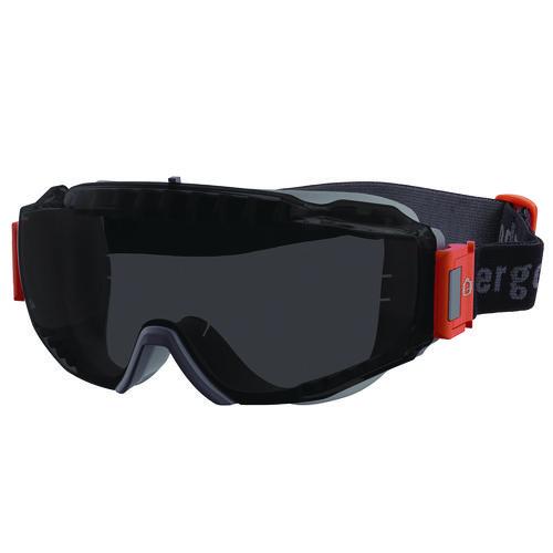 Skullerz MODI OTG Anti-Scratch and Enhanced Anti-Fog Safety Goggles with Elastic Strap