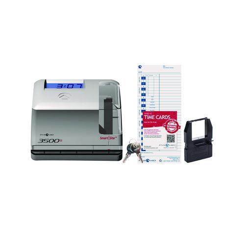 3500 Smart Site Punch Card Time Clock System