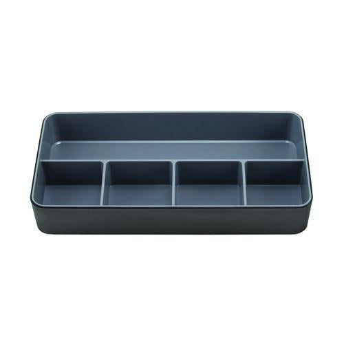Fusion Five-Compartment Plastic Accessory Holder