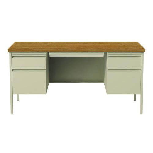 Double Pedestal Steel Desk