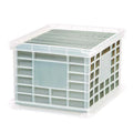 File Storage Durable Plastic Crate