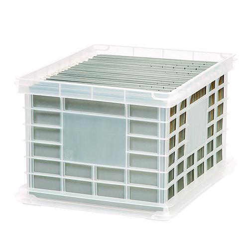 File Storage Durable Plastic Crate