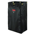 Zippered Vinyl Cleaning Cart Bag for Rubbermaid Commercial FG6173-88