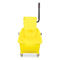 Side-Press Wringer and Plastic Bucket Combo
