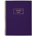 Jewel Tone Notebook with Gold Twin-Wire Binding
