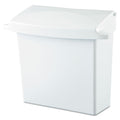 Sanitary Napkin Receptacle with Rigid Liner