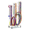 Jump Rope and Hoop Cart