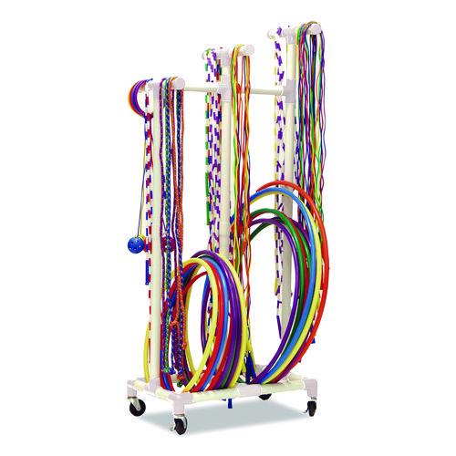 Jump Rope and Hoop Cart