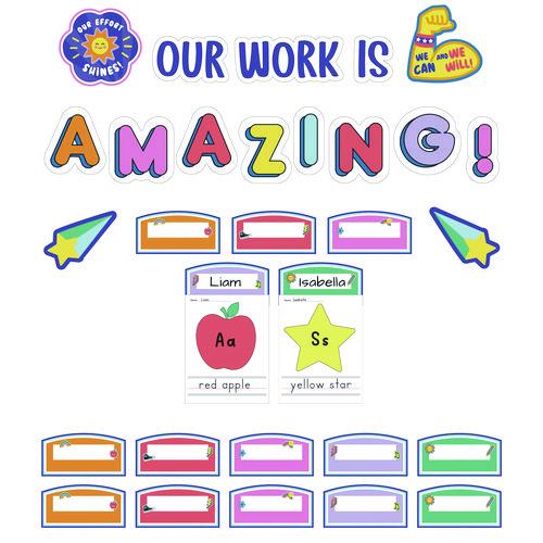 Work Display Bulletin Board Sets