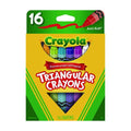 16-Color Triangular Crayons