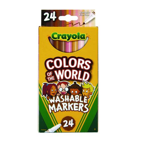 Colors of the World Washable Markers