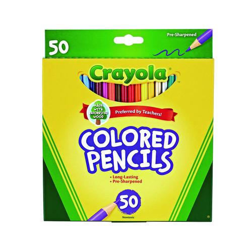 Long-Length Colored Pencil Set