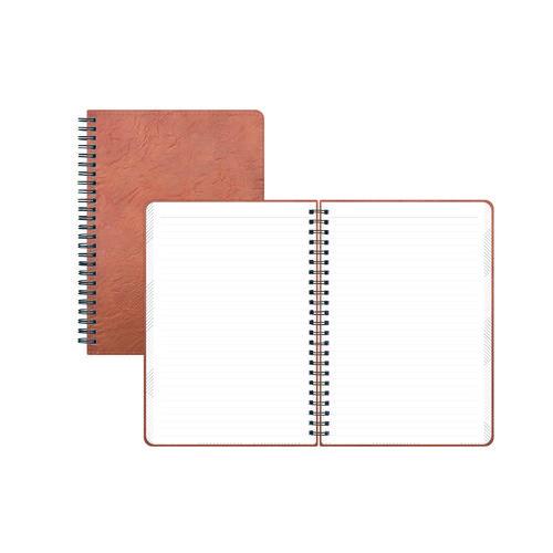 ASMBLD Faux Leather Wirebound Notebook