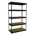 Steel Shelving Unit with Particleboard Shelves