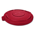 BRUTE Self-Draining Flat Top Lids for 32 gal Round BRUTE Containers