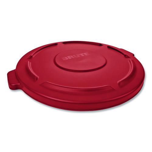BRUTE Self-Draining Flat Top Lids for 32 gal Round BRUTE Containers