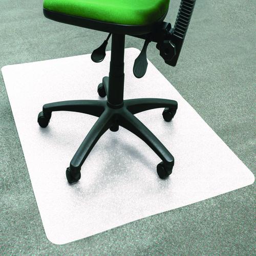 Cleartex Polypropylene Foldable Chair Mat for Carpets