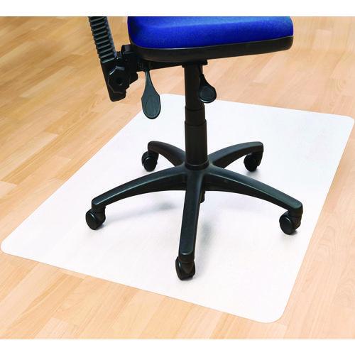 Cleartex Polypropylene Anti-Slip Foldable Chair Mat for Hard Floors