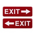 Emergency Exit Indoor/Outdoor Wall Sign