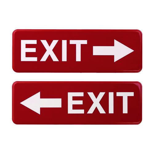 Emergency Exit Indoor/Outdoor Wall Sign