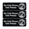 No Cell Phone Use Please Indoor/Outdoor Wall Sign