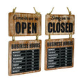 Business Hours Outdoor Sign
