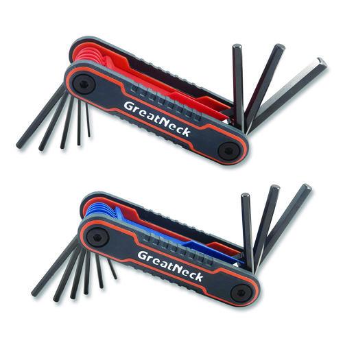 Hex Key Fold-Up Tool Set